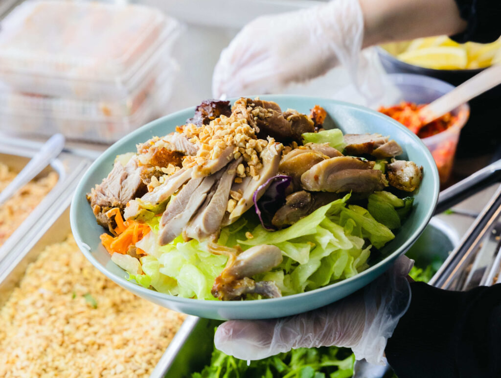 Bami's vermiceli noodle salad